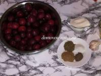 How to properly prepare classic tkemali sauce for the winter, from cherry plums, sloe, gooseberries, red currants, apples, tomato paste, cherries, apricots?