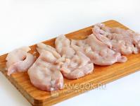 Chicken breast chops - all the tenderness is in the taste!